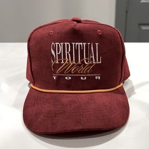 Spiritual World Tour Corduroy Rope Hat Trucker Snapback